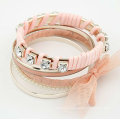 Hottest Bracelets With Shinning Multilayers Crystal Butterfly Bracelets